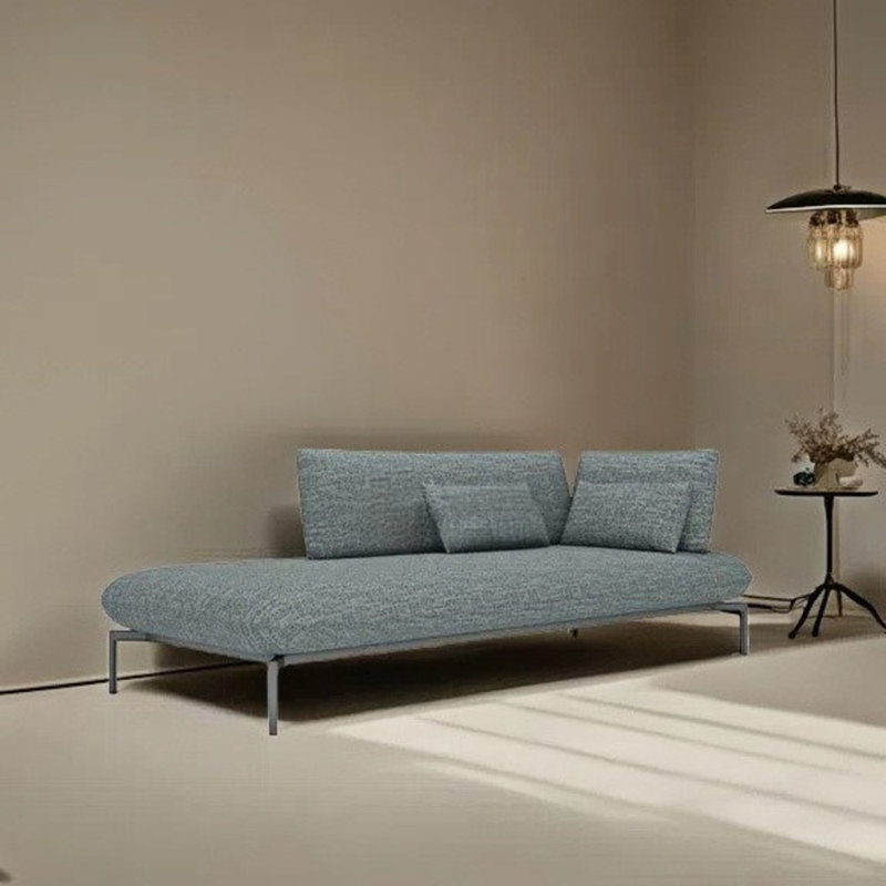 Chaise longue paresseuse unique, Orienté à droite