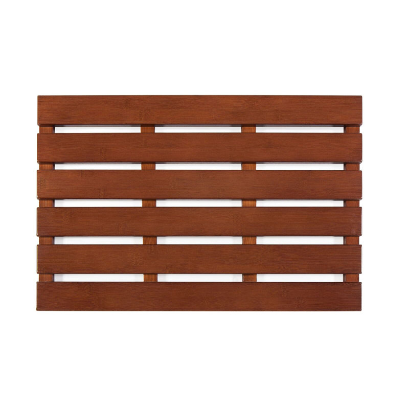 Brooklawn Bath Rug, Cherry