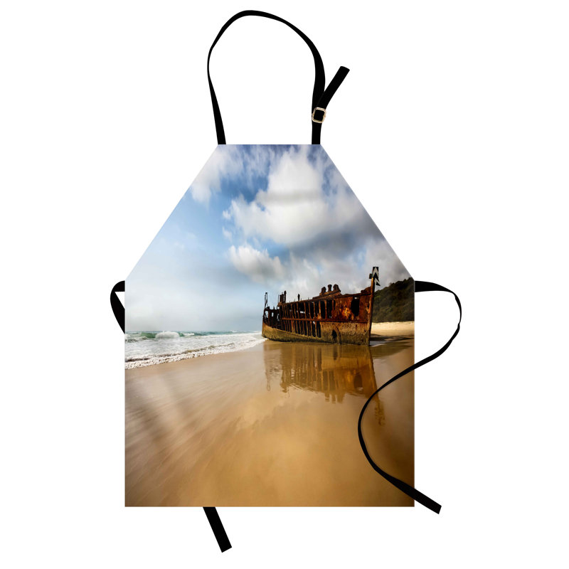 Multicolore, tablier de plage unisexe