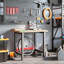 100cm W Solid Wood Top Workbench