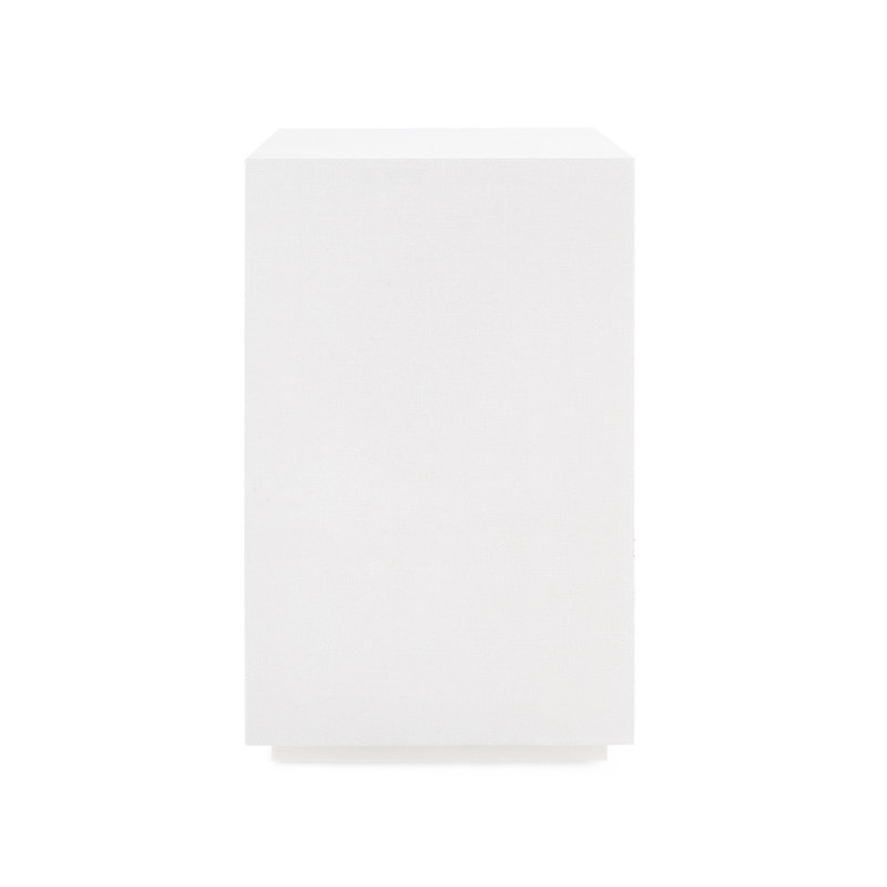 Essential End Table, White