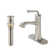 Single-Hole Single-handle Bathroom Faucet with Drain Assembly