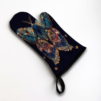Moth Dream Oven Mitt Cotton Twill