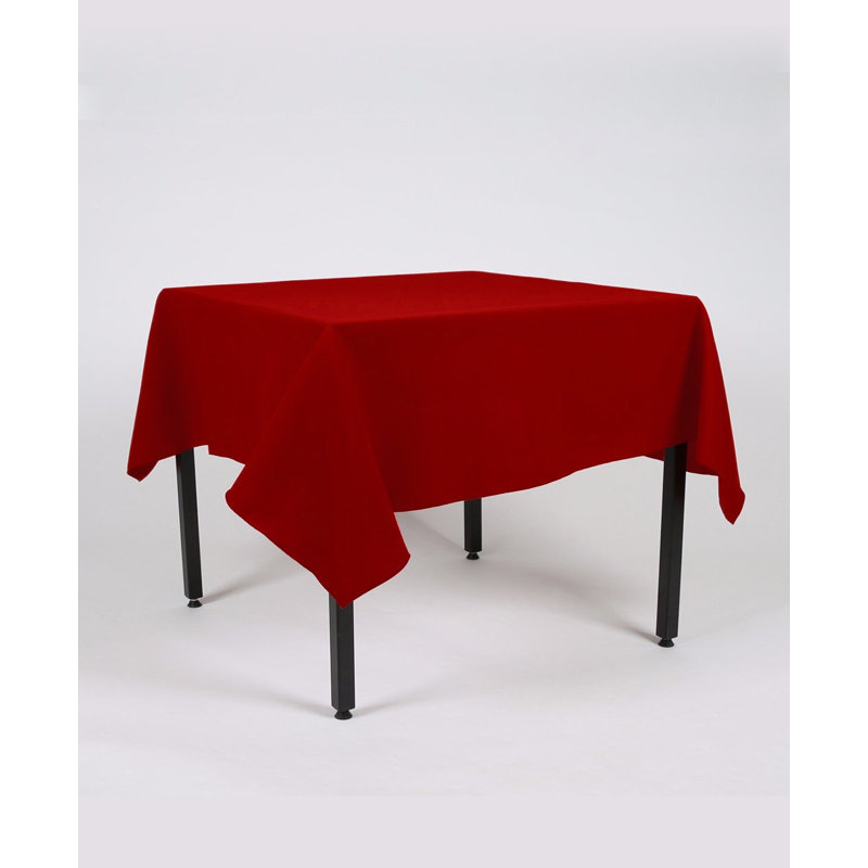 Hot Pink Rectangle Tablecloth 55" x 108" (139cm x 274cm), 139cm W x 177cm L, Cherry Red
