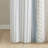 Cotton Printed Shower Curtain With Chenille