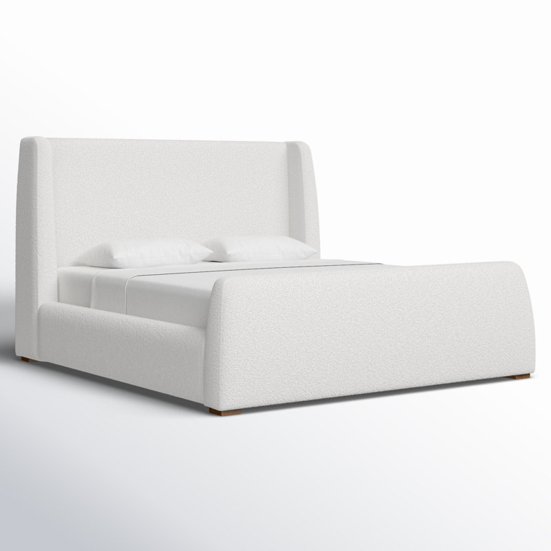 Lit plateforme tapissier Fremon, Roi