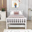 Structure de lit plateforme simple avec lit gigogne-48005261