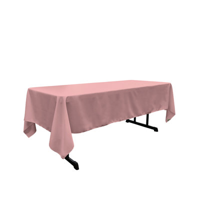 Fisher Rectangular Stain-Resistant Polyester Tablecloth