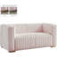 Causeuse en velours Fareid-1678668271