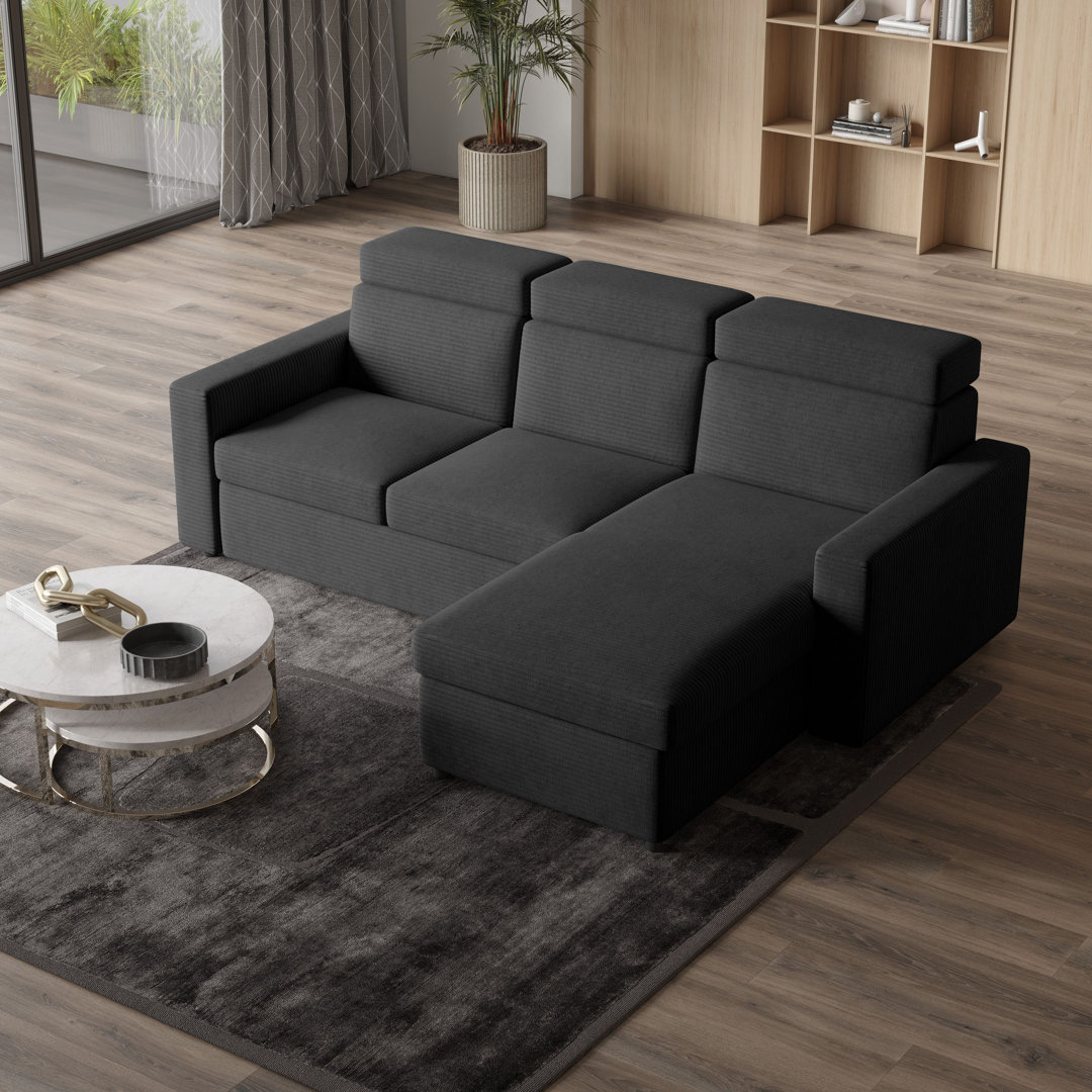 Ecksofa Sharray mit Bettfunktion