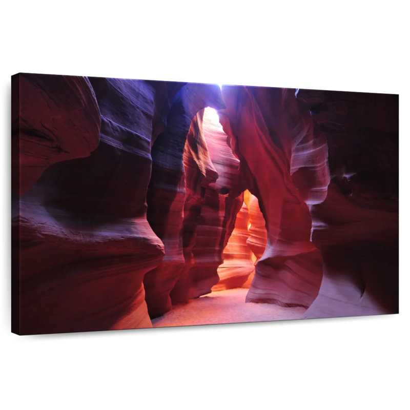 Rayons de soleil Alvord Antelope Canyon, H 26 po x l 39 po