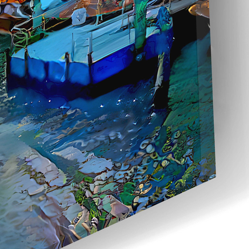 Grand canal de Venise, Italie, par Pierre Gavidia - impression sans cadre, H 12 po x l 24 po x P 0,2 po