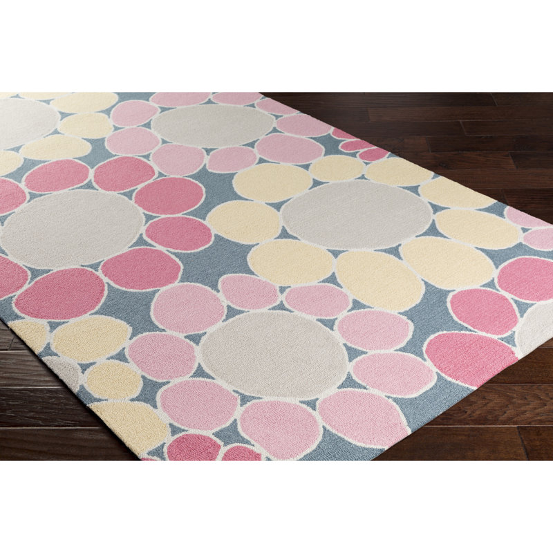 Blake Rectangle Geometric Handmade Rug, Rectangle 7'6" x 9'6"