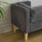 65.35"Wide Upholstered Flip-top Storage Accent Bed Bench, Corduroy Footrest Ottoman with Armrests&Backrest&2 Bolster Pillows Wood Legs-224353692