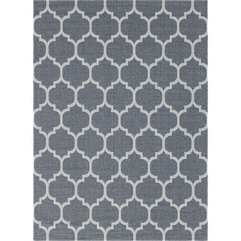 California Cotton Abstract Indoor Rug, Rectangle 7'5" x 10'