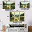 «Green Peaceful Valley I», ensemble d'art mural-2063658964-2063658967