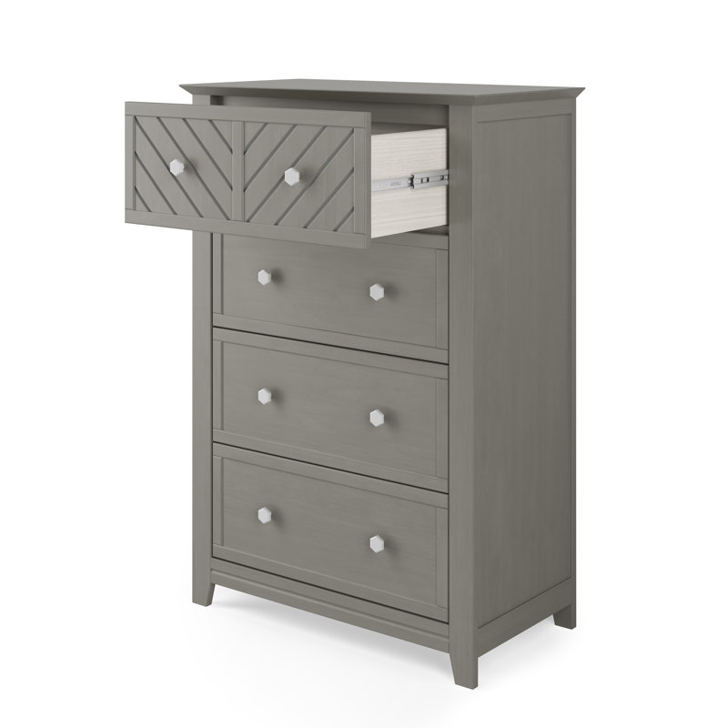 Atwood Kids 4 - Drawer Chest, Lunar Gray