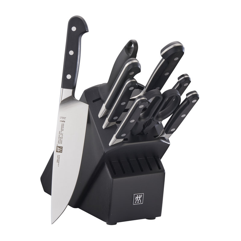 Ensemble de couteaux 10 pièces ZWILLING Pro, Noir mat