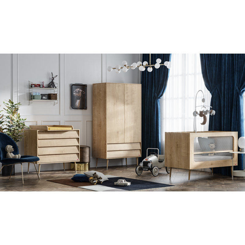 Jaquelin Cot Bed, Oak
