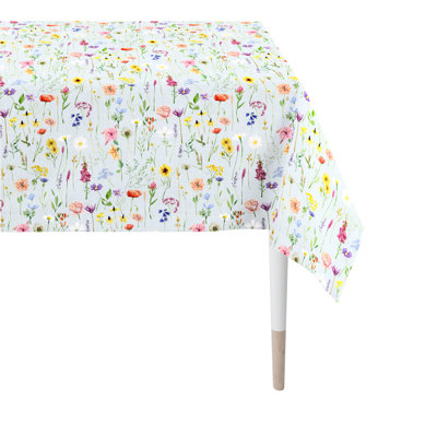 Springtime Floral Dining Linens