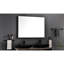 Grand miroir de meuble-lavabo avec dossier à DEL, 48 po x 36 po, brouillard, fixation murale, réglable pour une application de maquillage optimale, réglable de 48 po x 36 po, un magnifique décor