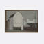 White Barn Print