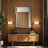 Metal Rectangle Wall Mirror