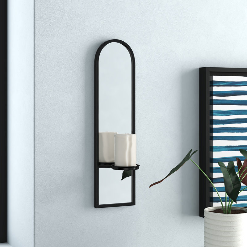 Alpo 25.20'' H Metal Wall Wall Sconce