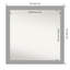 Miroir d'appoint mural en plastique brossé-1116553149