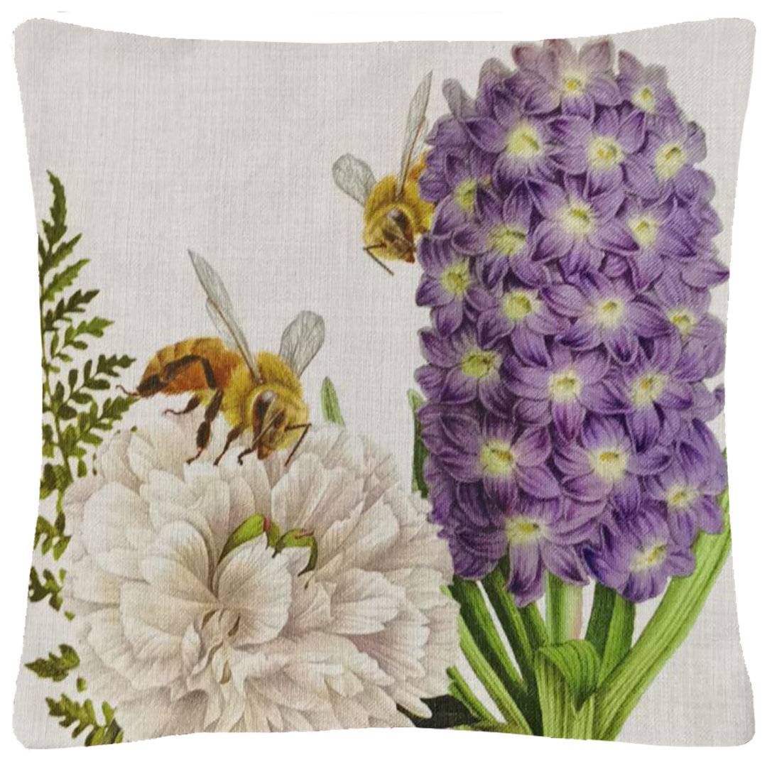 Floral Throw Pillow Golden Hill Studio