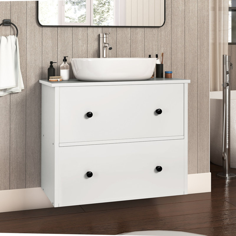 60cm Single Bathroom Vanity Base Only