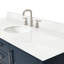 Meuble-lavabo sur pied simple 60 po avec plateau en quartz Abby-94003813