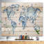 « world map water splash », impression-35124468-35124481