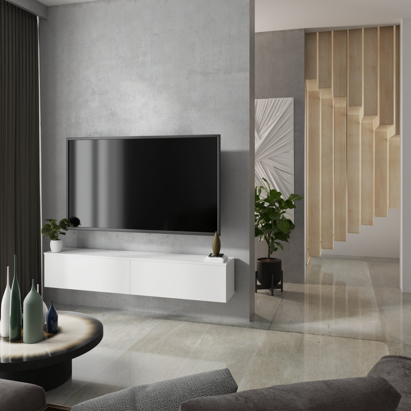 RTV cabinet Nicole 160 cm, White