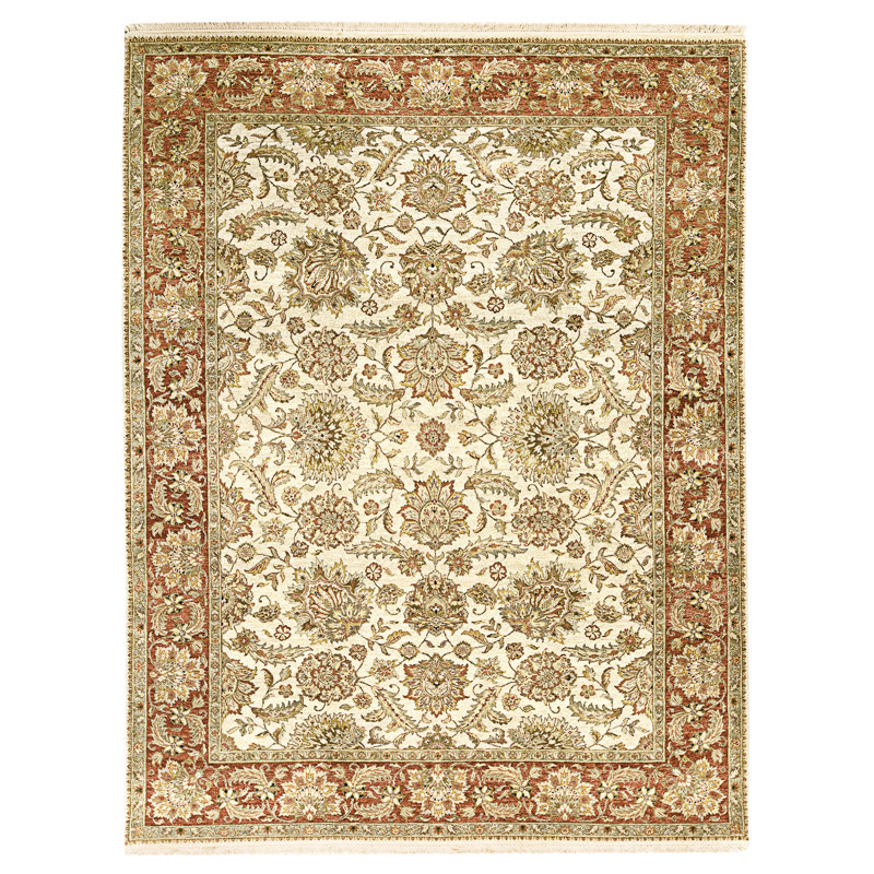One-of-a-Kind 9'1" x 11'9" Hand Knotted Area Rug