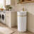 16'' Round Freestanding Bathroom Vanity with Ceramic Sink and Soft-Close Storage-1295368369