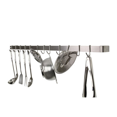 Utensil Bar Handcrafted Wall Mounted Pot Rack