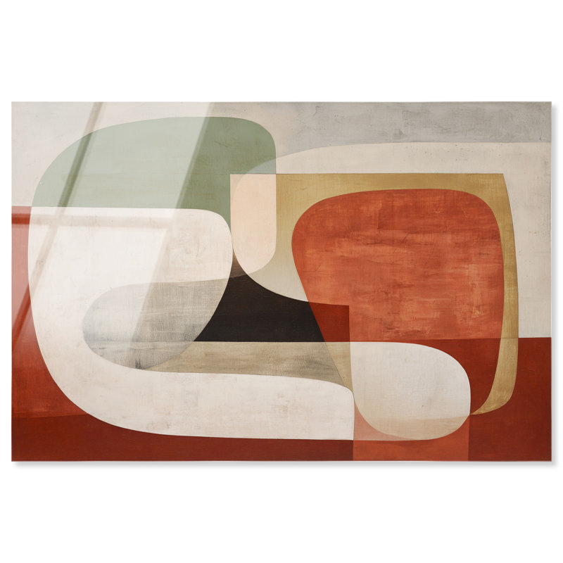 «Rust Forms I», reproduction d'art sur toile par Art Remedy, 15 x 10, H 10 po x l 15 po, Toile non encadrée