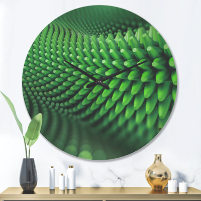 Horloge murale abstraite 3D