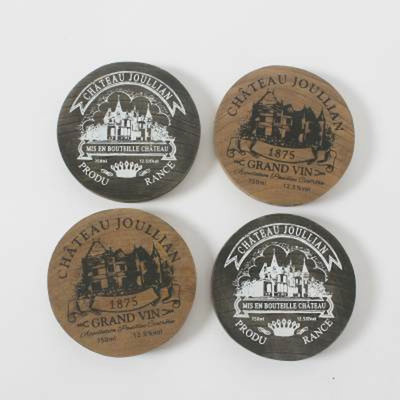 Ensemble de 4 sous-verres 4 pièces Loyce