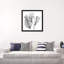 « floral silhouette ii », impression sur toile-72128987-72128988