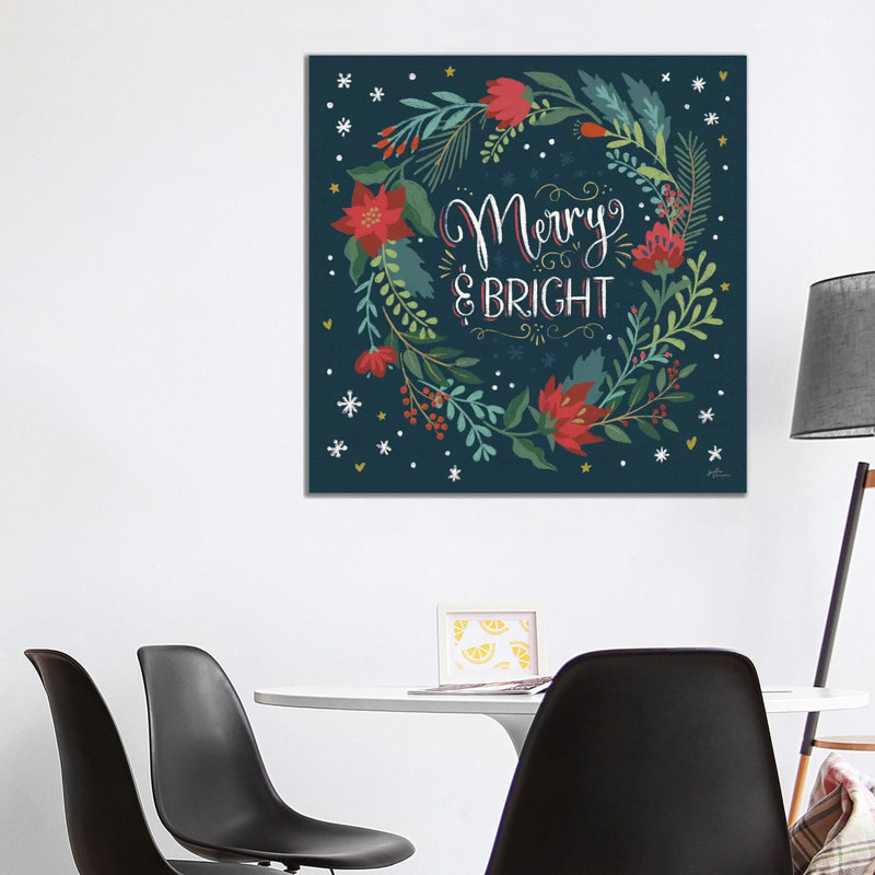 Christmas Bloom III by Janelle Penner - Wrapped Canvas Print, 93.98 cm H x 93.98 cm W x 1.91 cm D
