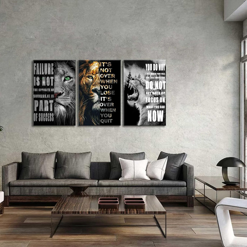 3 Piece Wrapped Canvas Print