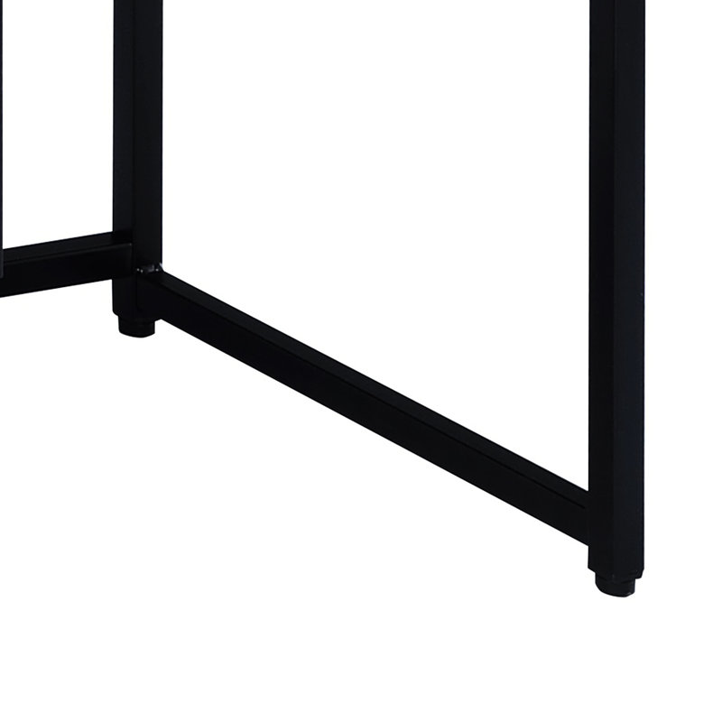 Industrial-Style Tv Stand With Weathered Oak And Black For 60" Tvs Living Room, 60-Inch Fit