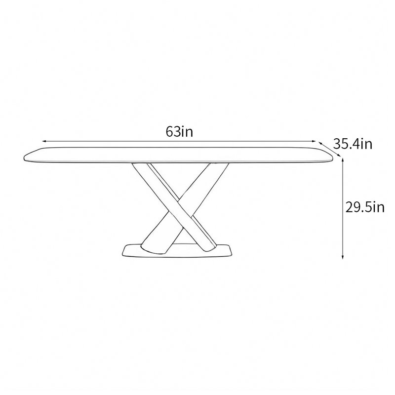 Rexann, 29.5"H x 63"L x 35.4"W