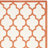 Ammundsen Geometric Beige/Orange Indoor / Outdoor Area Rug-1505226147