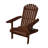 Solana Eucalyptus Outdoor Adirondack Chair