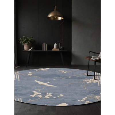 Silky Soft Plush Grey Area Rug