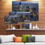 «London Skyline at Sunset Cityscape», photographie sur toile-18295926