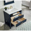 Meuble-lavabo simple 30 po avec plateau en marbre Colleen-1184974427-1136386831